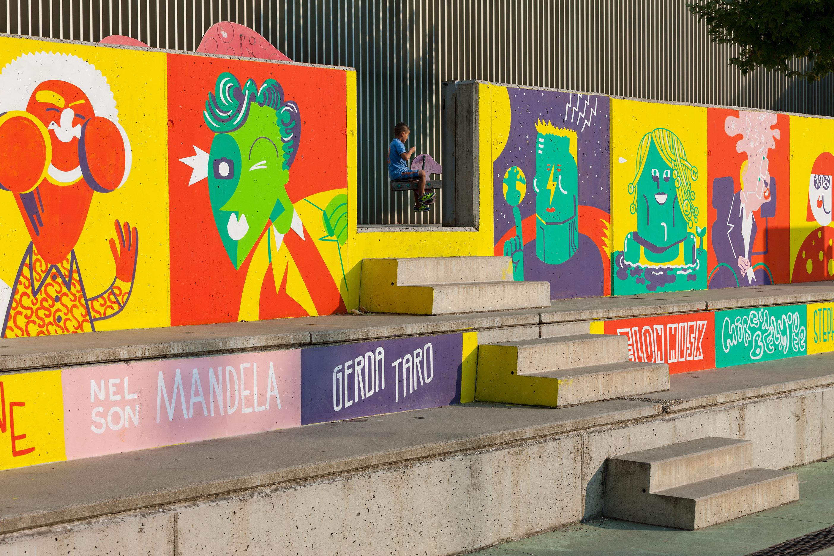 MURAL ESCOLAR Josema Cutillas